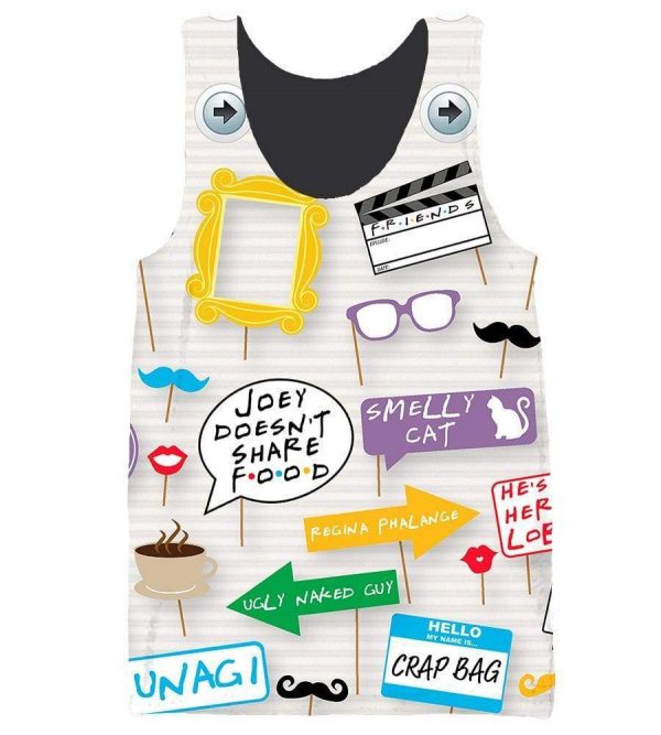 Funny Friends Hoodies - Pullover White Hoodie