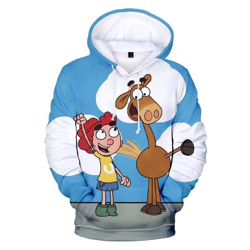 Funny Hooded Pullover - Cartoon It's Pony 3D Print Hoodies