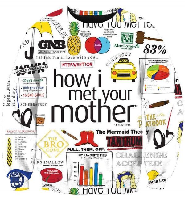 Funny How I Meet Your Mom Hoodies - Pullover White Hoodie