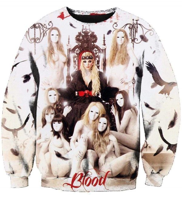 Funny In This Moment Hoodies - Pullover Sex Lady White 3D Hoodie