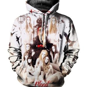 Funny In This Moment Hoodies - Pullover Sex Lady White 3D Hoodie
