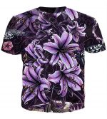 Funny Pop Evil Sweatshirts - Blooming Violet Deep Purple 3D Sweatshirt