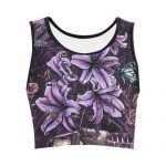 Funny Pop Evil Sweatshirts - Blooming Violet Deep Purple 3D Sweatshirt