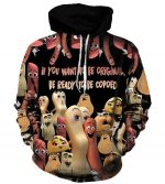 Funny Sausage Party Hoodies - Pullover Black Hoodie