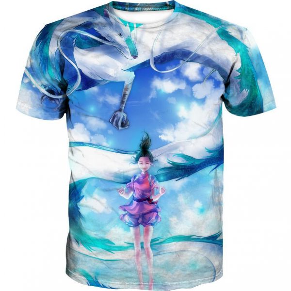 Funny Spirited Away Hoodies - Spirited Away Dragon Pullover Hoodie