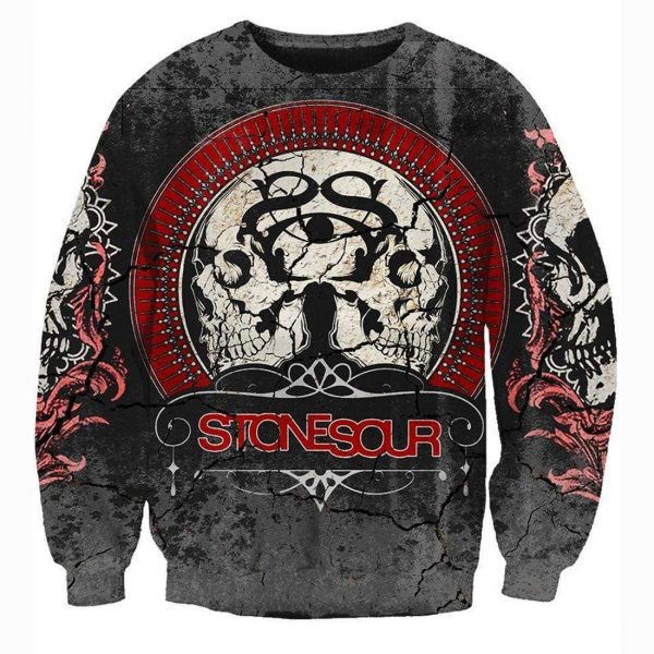 Funny Stone Sour Sweatshirts - Totem Black Sweatshirt