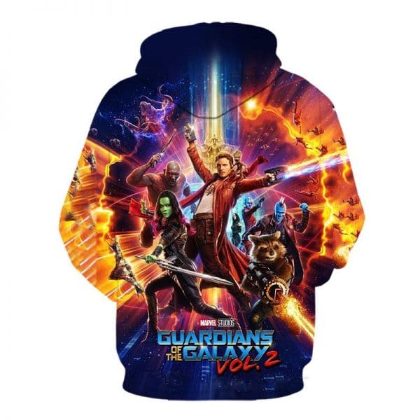 Galaxy Guard Hoodie - 3D Anime Sweatshirt