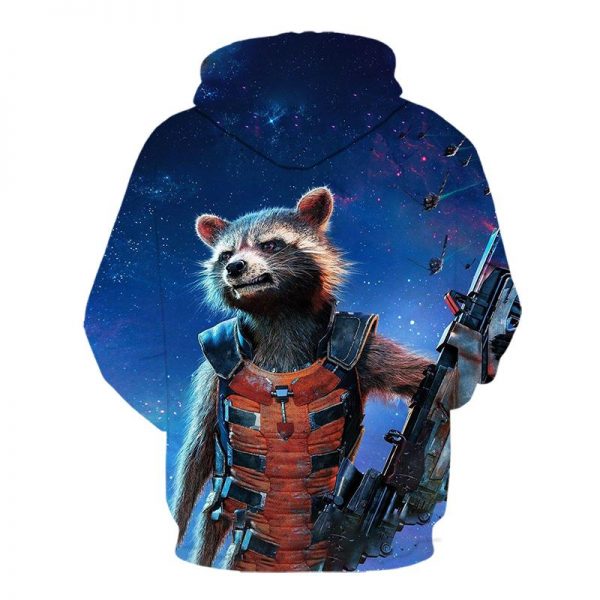 Galaxy Guard Hoodie - 3D Anime Sweatshirt