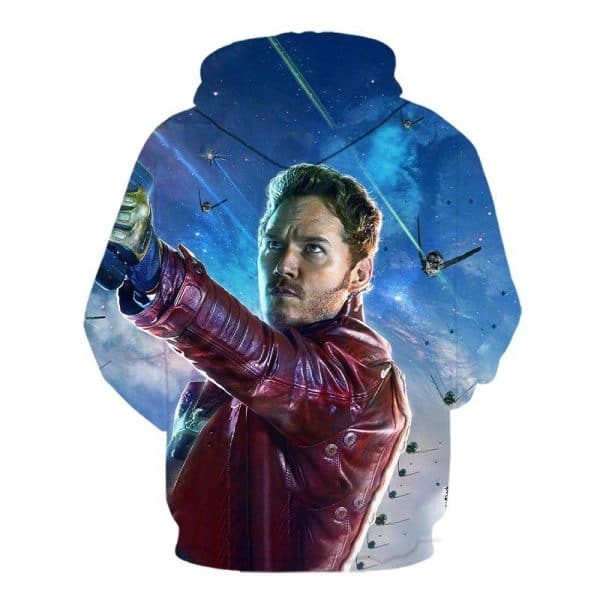 Galaxy Guard Hoodie - 3D Anime Sweatshirt