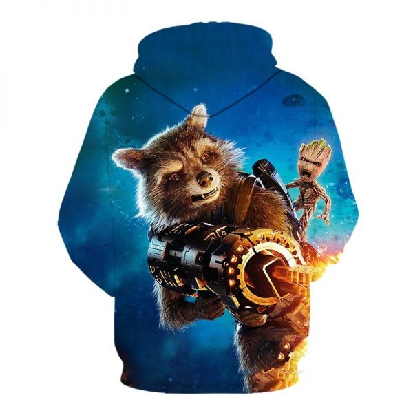 Galaxy Guard Hoodie - 3D Anime Sweatshirt