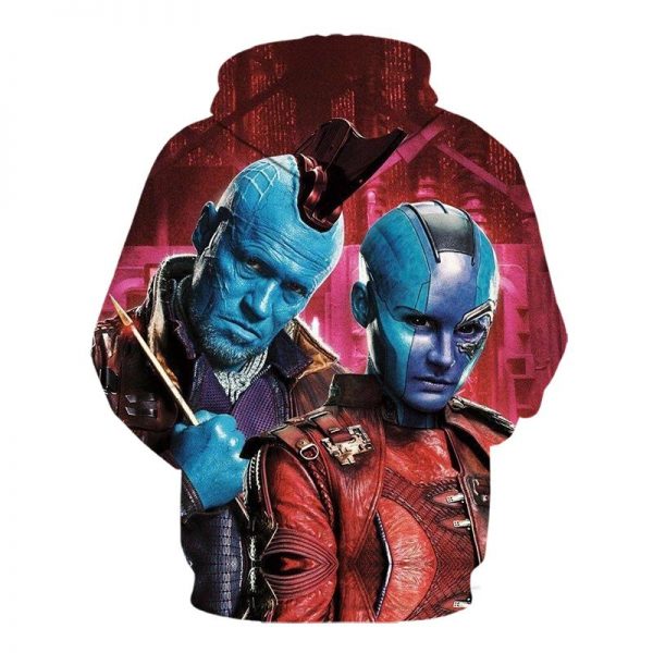 Galaxy Guard Hoodie - 3D Anime Sweatshirt