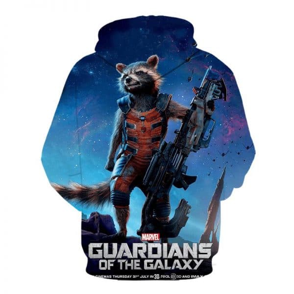 Galaxy Guard Hoodie - 3D Anime Sweatshirt