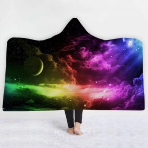 Galaxy Hooded Blankets - Galaxy Series Super Cool Hooded Blanket