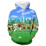 Game 3D Printed Animal Crossing Hoodie Sweatshirt Pullover