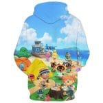 Game 3D Printed Animal Crossing Hoodie Sweatshirt Pullover