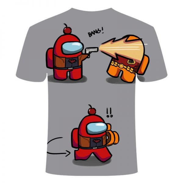 Game Among Us 3D Printed Short Sleeves T-Shirt