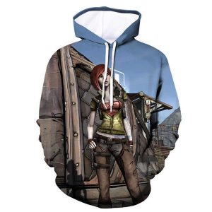 Game Borderlands 3 Hoodies - 3D Digital Print Hooded Pullover