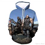 Game Borderlands 3 Hoodies - 3D Digital Print Hooded Pullover