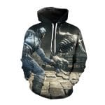 Game Dark Souls 3D Print Hoodies - Fashion Sweatshirt Pullover