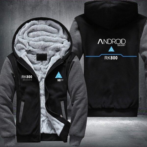Game Detroit Becomes Human Hoodies - Unisex Zipper Coat