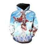 Game Genshin Impact 3D Printed Sweatshirt Hoodie Pullover