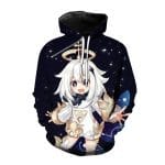 Game Genshin Impact 3D Printed Sweatshirt Hoodie Pullover