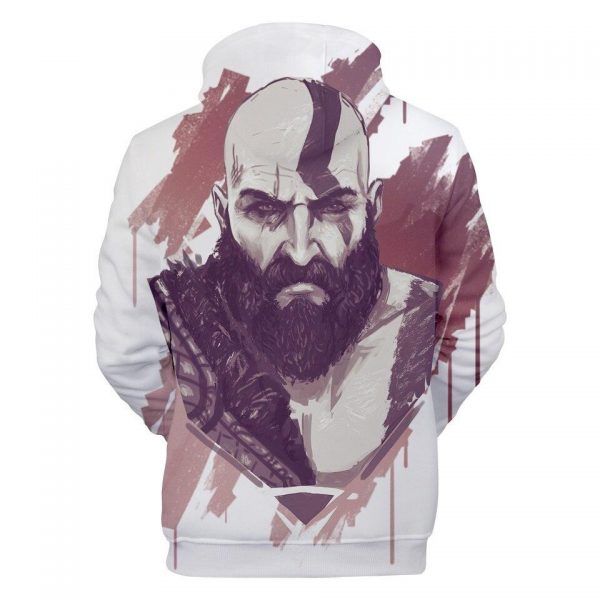 Game God Of War 3D Print Hoodies - Fashion Sweatshirt Pullover