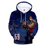 Game Hades Hoodie - 3D Print Hooded Jumper
