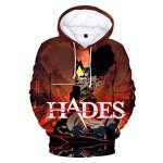 Game Hades Hoodie - 3D Print Hooded Jumper
