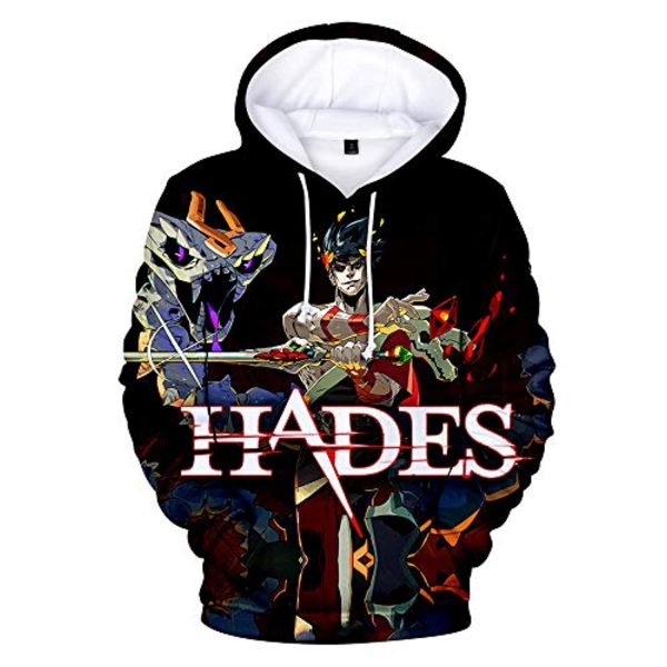 Game Hades Hoodie - 3D Print Hooded Jumper