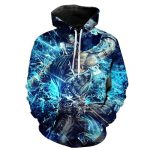Game Mortal Kombat Hoodies - Unisex Kitana 3D Printed Sweatshirt