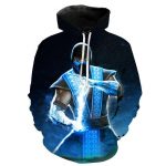 Game Mortal Kombat Hoodies - Unisex Kitana 3D Printed Sweatshirt