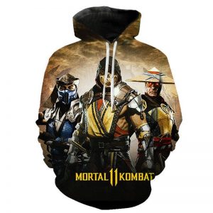 Game Mortal Kombat Hoodies - Unisex Kitana 3D Printed Sweatshirt