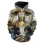 Game Mortal Kombat Hoodies - Unisex Kitana 3D Printed Sweatshirt