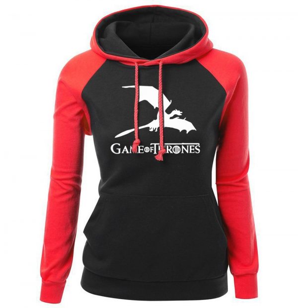 Game of Thrones Hoodies - Game of Thrones Hoodie Series Women Fleece Hoodie