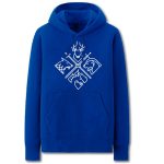 Game of Thrones Hoodies - Solid Color Game of Thrones Throne Icon Fleece Hoodie