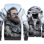 Game of Thrones Jackets - Game of Thrones Series Stark Character 3D Fleece Jacket