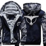 Game of Thrones Jackets - Solid Color Game of Thrones Series Eagle Icon Fleece Jacket