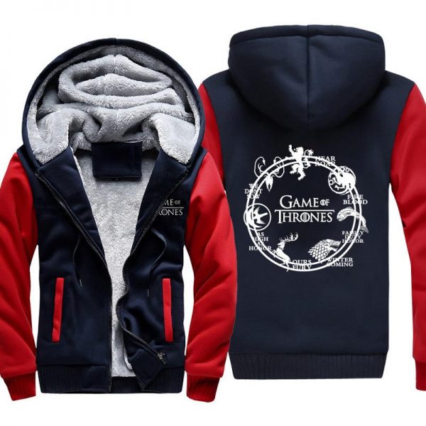 Game of Thrones Jackets - Solid Color Philippe Starck Icon Fleece Jacket