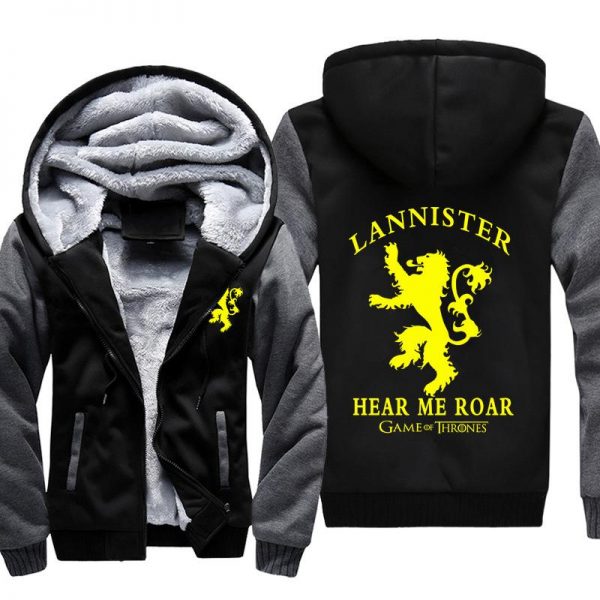Game of Thrones Jackets - Solid Color Tyrion Lannister Icon Fleece Jacket