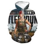 Game PUBG 3D Printed Hooded Sweatshirt - PLAYERUNKNOWN’S BATTLEGROUNDS Hoodie