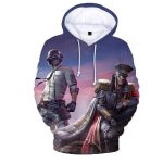 Game PUBG Playerunknown's Battlegrounds 3D Print Hoodies
