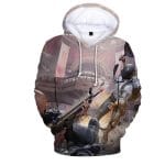 Game PUBG Playerunknown's Battlegrounds 3D Print Hoodies