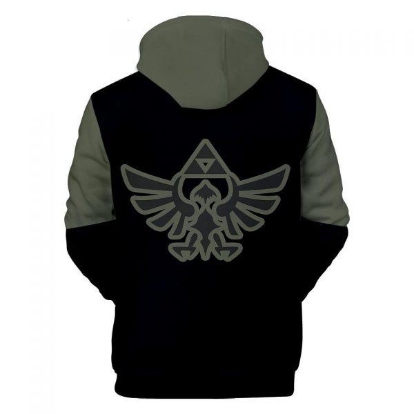 Game The Legend of Zelda 3D Print Hoodie - Casual Sweatshirts Streetwear