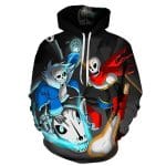 Game Undertale 3D Printed Hooded Sweatshirt Hoodies
