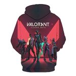 Game Valorant Hoodies - 3D Unisex Hooded Pullover Sweatshirt