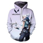 Game Valorant Hoodies - Jett 3D Unisex Hooded Pullover Sweatshirt