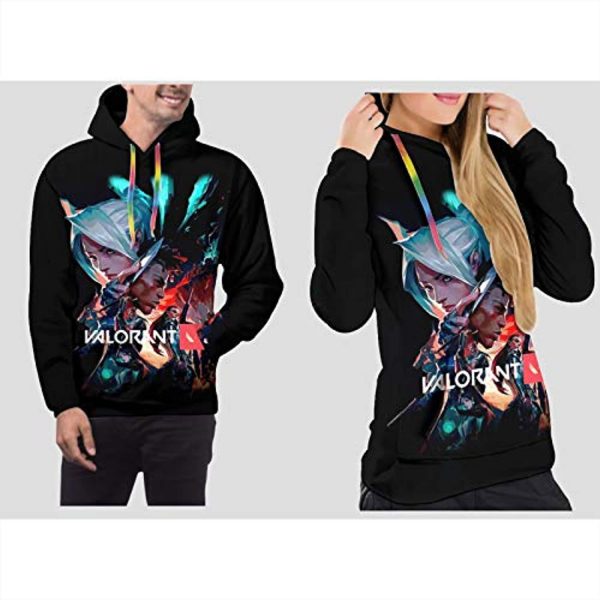 Game Valorant Hoodies - Jett Phoenix 3D Unisex Hooded Pullover Sweatshirt