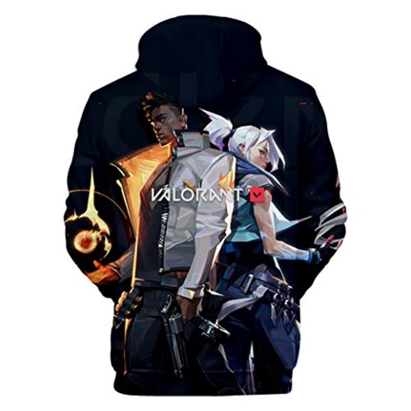 Game Valorant Hoodies - Jett Phoenix 3D Unisex Hooded Pullover Sweatshirt