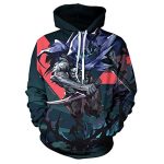 Game Valorant Hoodies - Omen 3D Unisex Hooded Pullover Sweatshirt